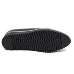 Clair de Lune Mocassin zwart leder ME803S